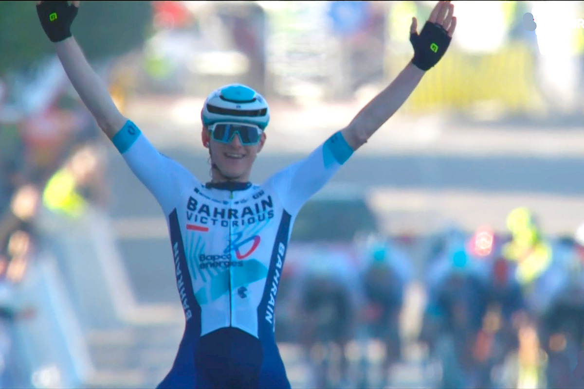 Matej Mohoric vince la seconda tappa della Volta a la Comunitat Valenciana