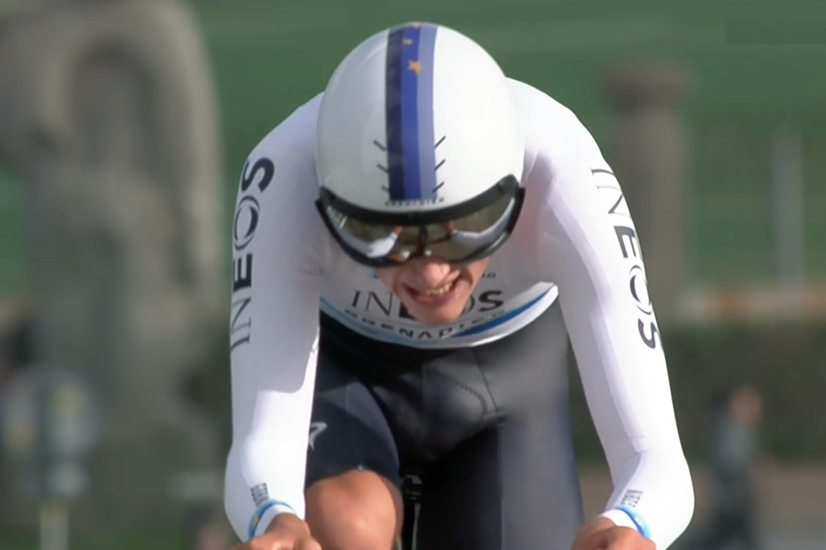 Joshua Tarling vince la cronometro del O Gran Camino