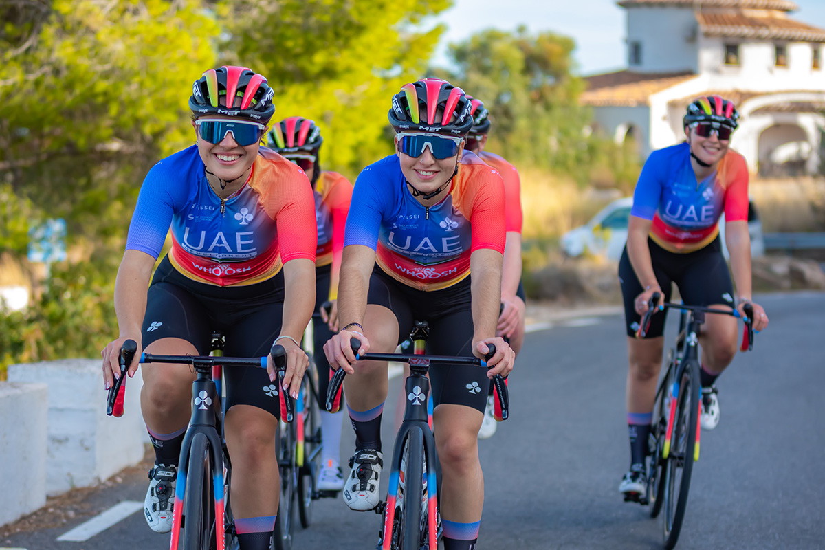 UAE Development Team pronto per l'Umag Trophy Ladies - credit Arianna Bonaita