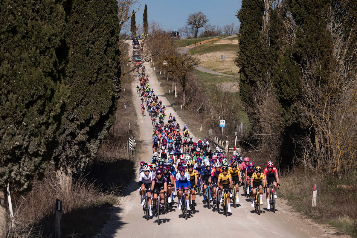 team iscritti Strade Bianche Women Elite 2024 - credit LaPresse