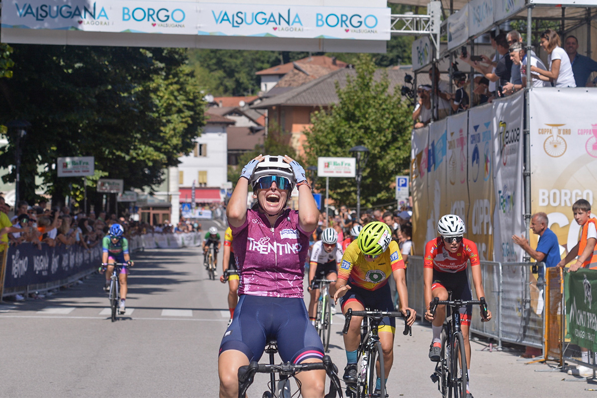 Agata Campana vince la Coppa Rosa 2024 - credit Daniele Mosna
