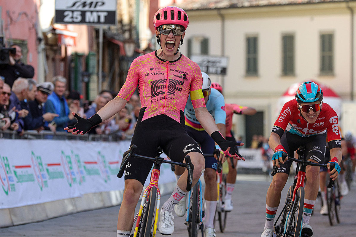 Archie Ryan vince la quarta tappa della Settimana Coppi e Bartali - Credit Sprint Cycling Agency
