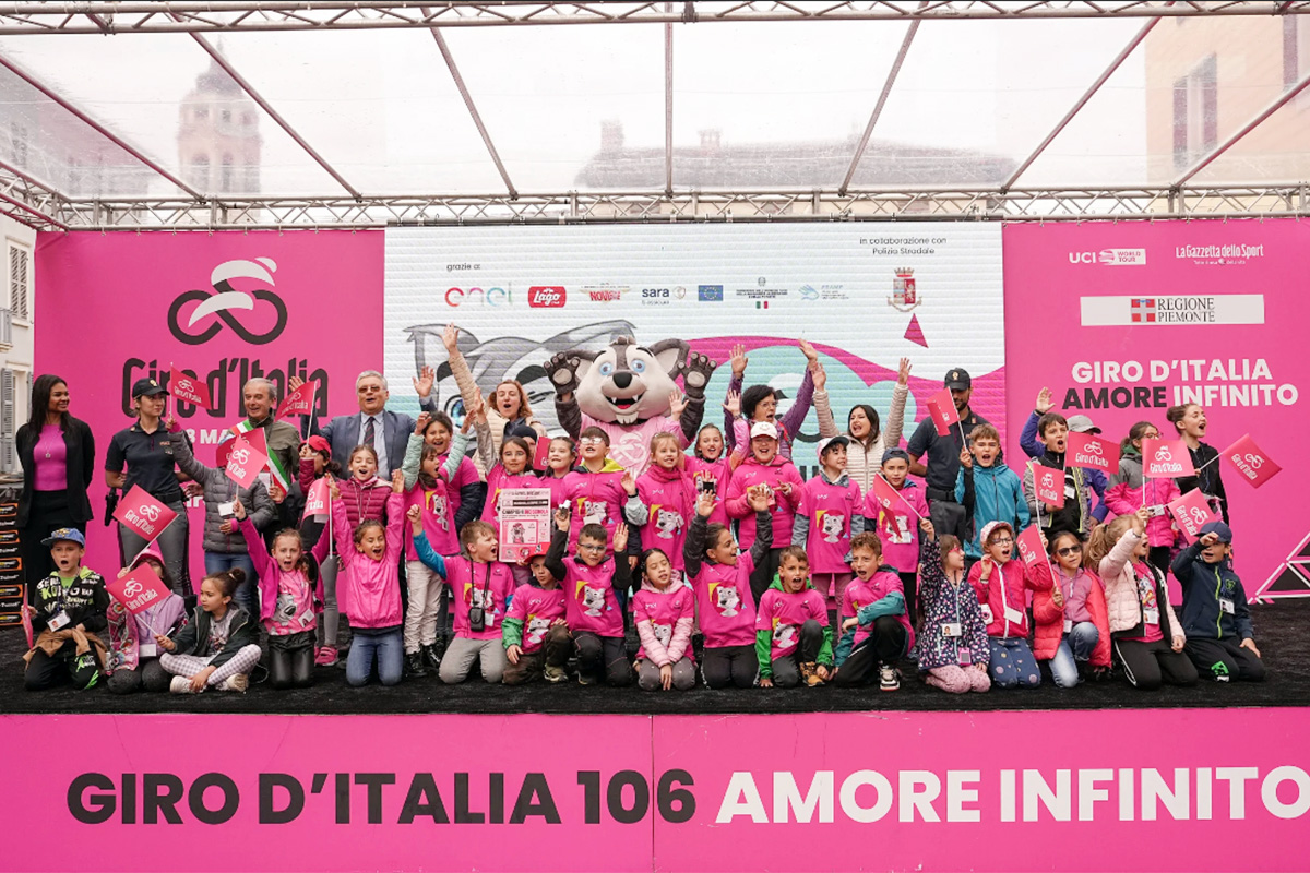 BiciScuola - credit LaPresse