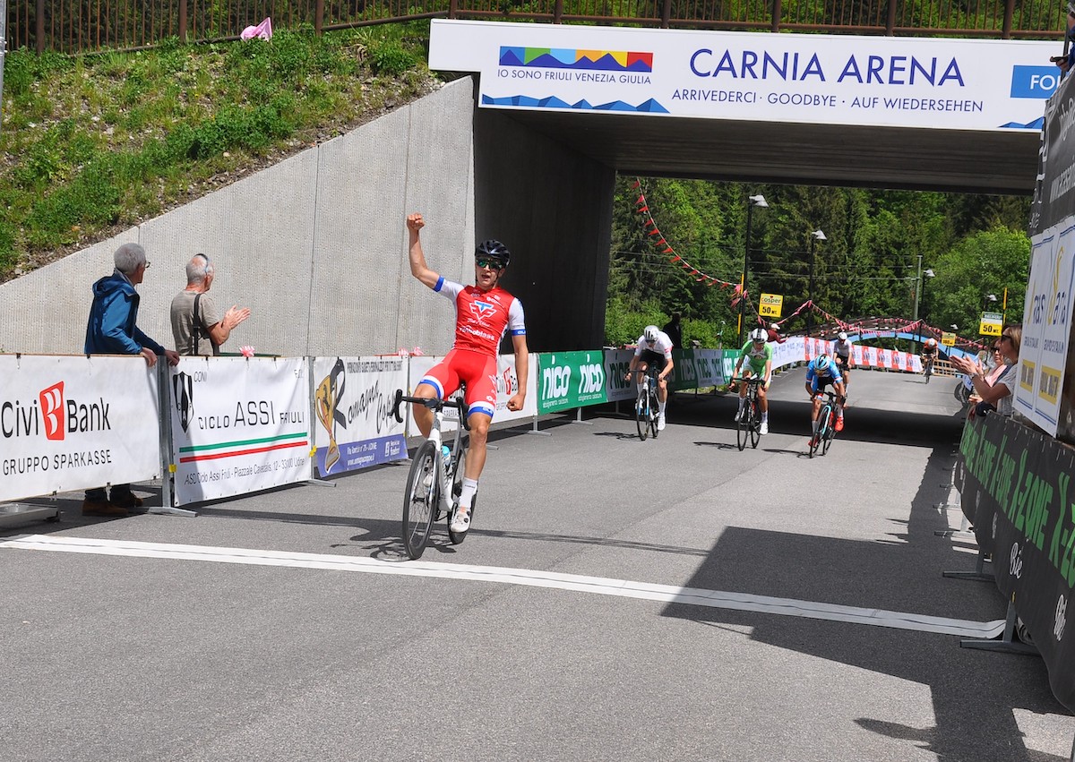 Brandon Fedrizzi vince il 3° GRAN PREMIO VAL DEGANO IN CARNIA - credit Solero-Sappada