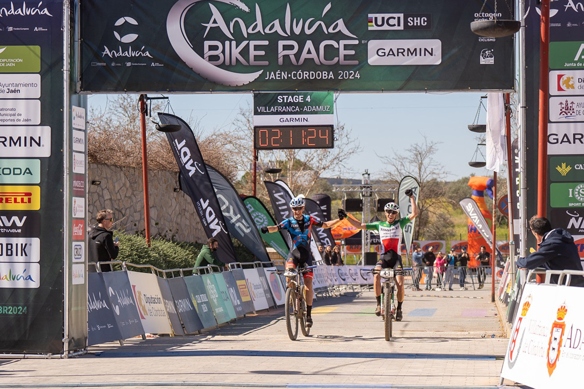 Diego Rosa e Casey South vincono la quarta tappa della Andalucia Bike Race 2024