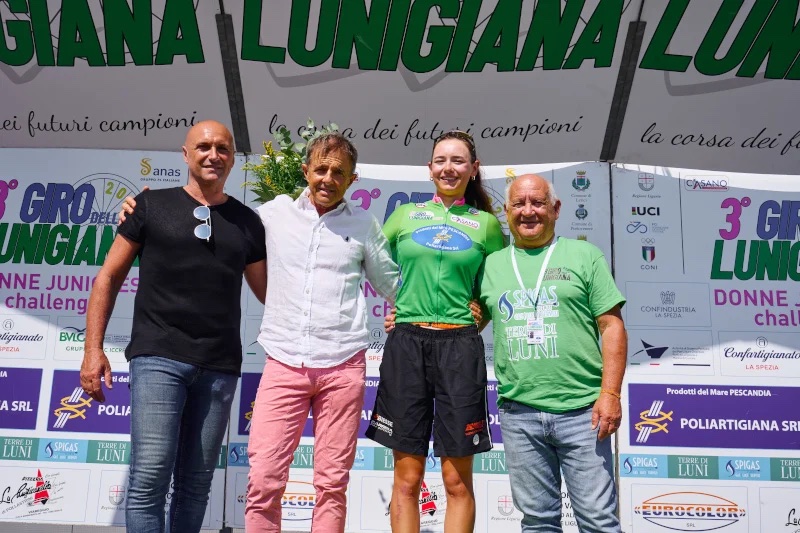 Erja Giulia Bianchi vince la seconda tappa del Giro della Lunigiana Donne 2024