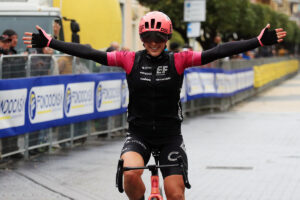 Kristen Faulkner, dai trionfi al Ponente in Rosa all'oro olimpico - credit Ossola