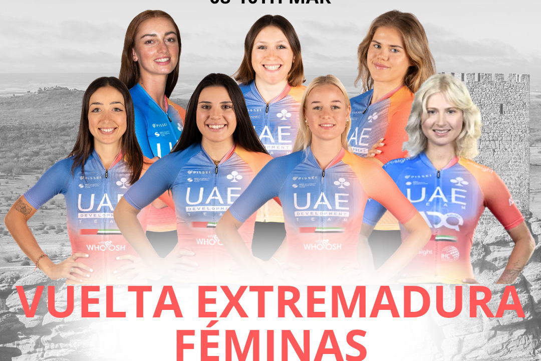 Line UP UAE Development Team Vuelta Extremadura