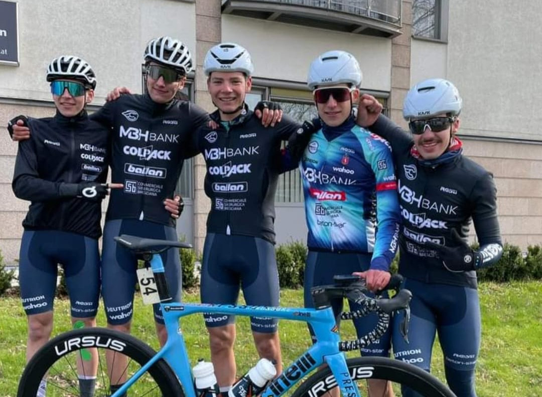 Zsombor Balogh, vincitore della 63ª Radsaison-Eröffnungsrennen Leonding