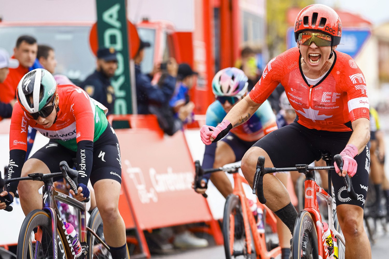 Alison Jackson vince la seconda tappa della Vuelta Espana Femenina 2024 - credit Unipublic_Sprint Cycling Agency