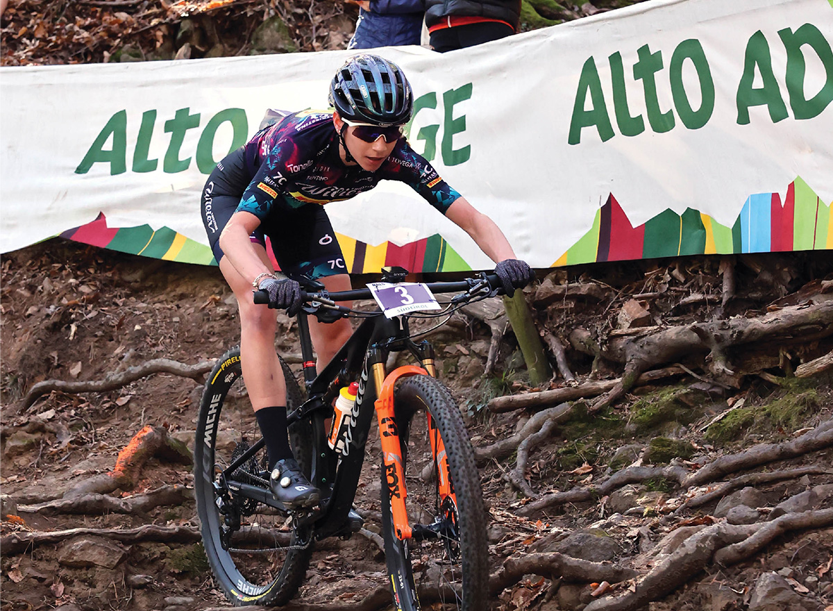 Giada Specia impegnata alla Marlene Sudtirol Sunshine Race 2023 - credit_