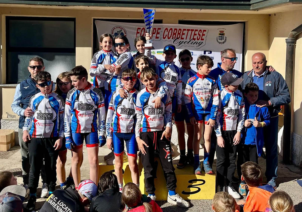 I Giovanissimi bikers dell'UC Pessano vincono il 6º Trofeo città di Corbetta