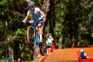 Lucia Bramati (Trinx Factory Team) in azione nello short track di Araxa, seconda prova di Coppa del Mondo MTB - credit Maxime Schmid