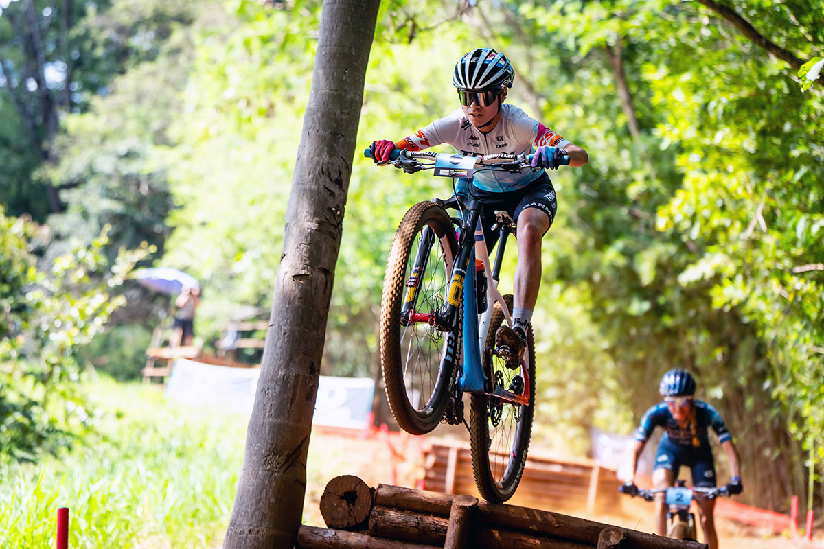 Olivia Onesti, quinta nella prova di Coppa del Mondo ad Araxa jump - credit Maxime Schmid