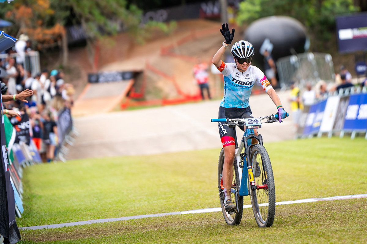 Olivia Onesti, sesta nella prima prova di Coppa del Mondo a Mairipora 2 - credit Maxime Schmid