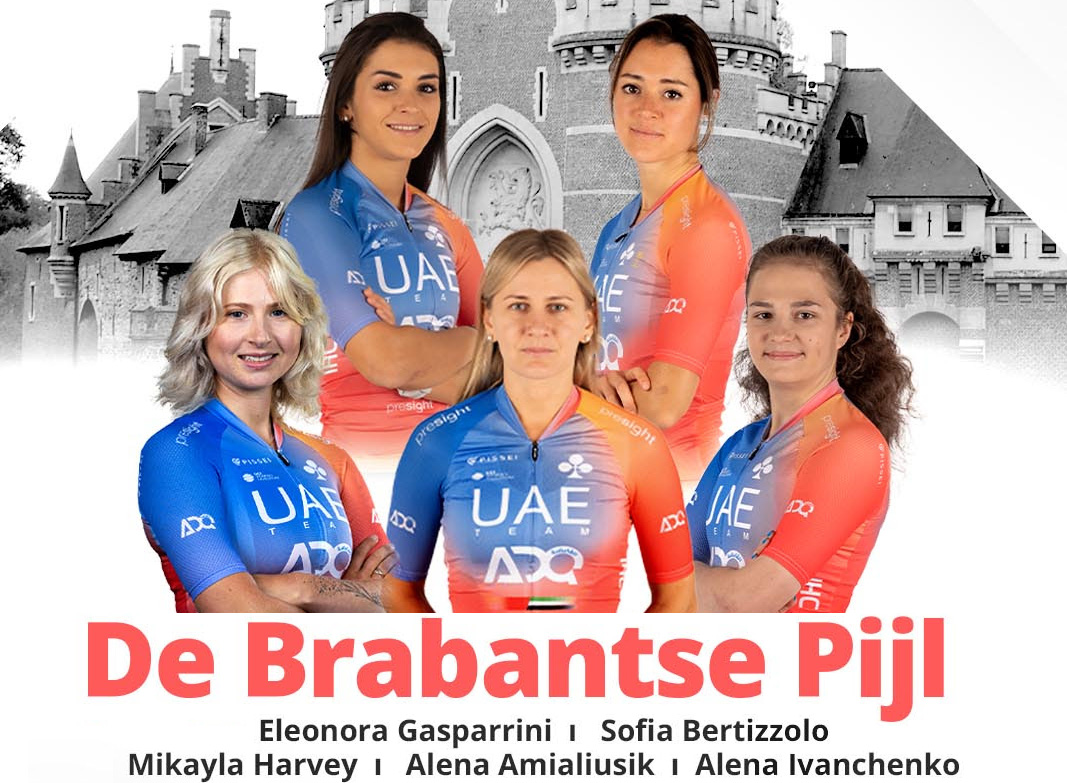 UAE Team ADQ per La Freccia del Brabante