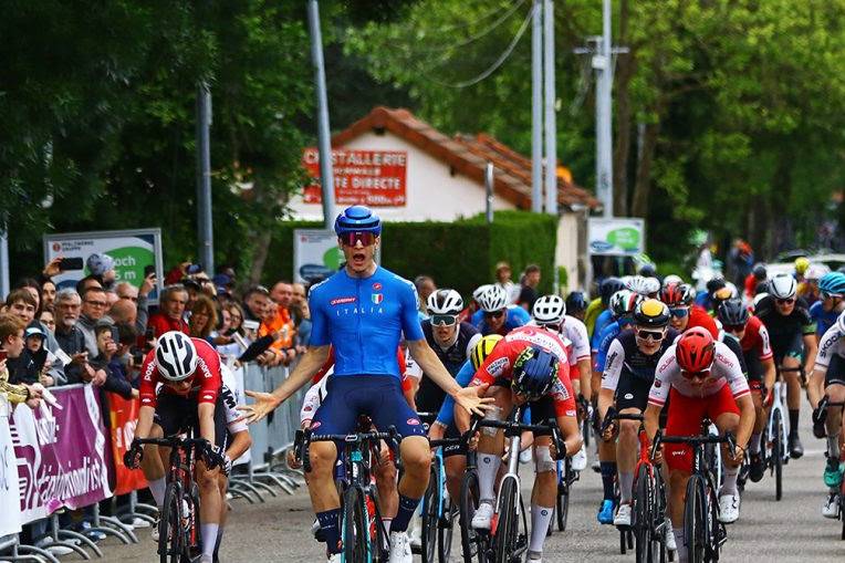 Alessio Magagnotti vince la seconda tappa del lvm saarland trofeo - credit Autozai Contri