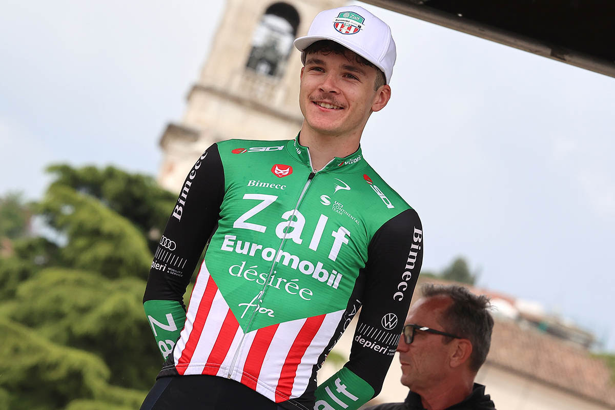 Cesare Chesini quarto nella prima tappa della Course de la Paix - credit Photors.it