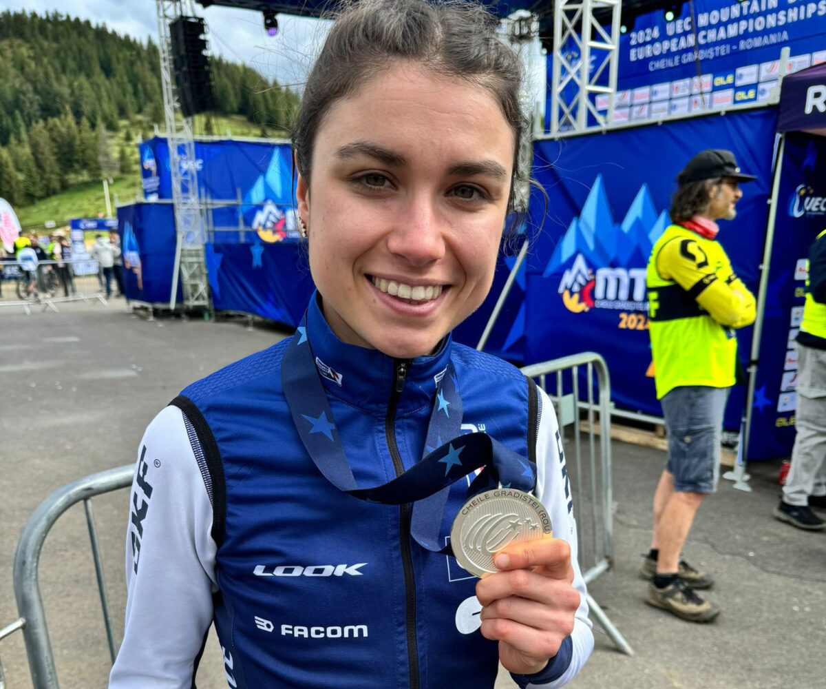 Olivia Onesti seconda ai campionati europei di mtb nel team relay