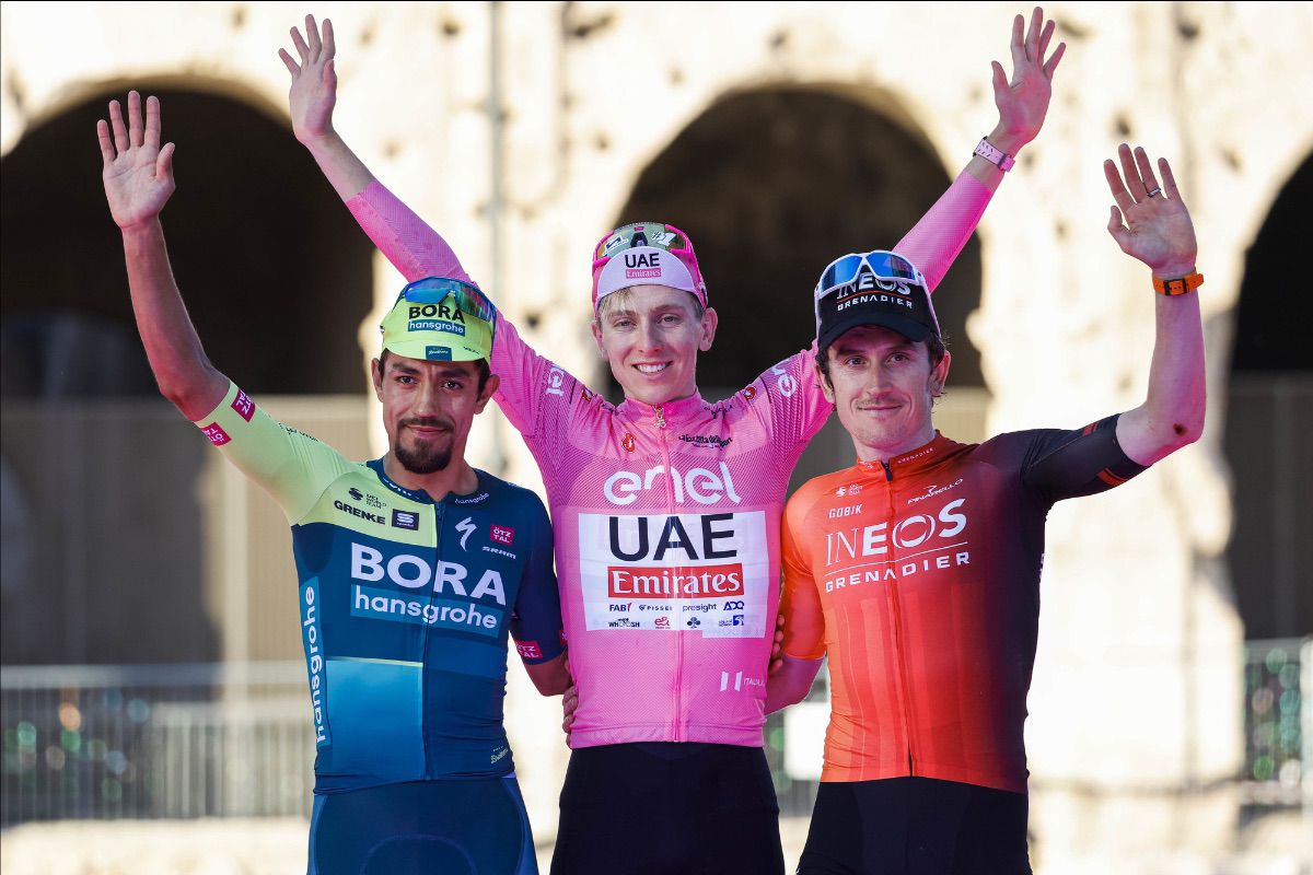 Podio finale Giro d'Italia - © Sprint Cycling