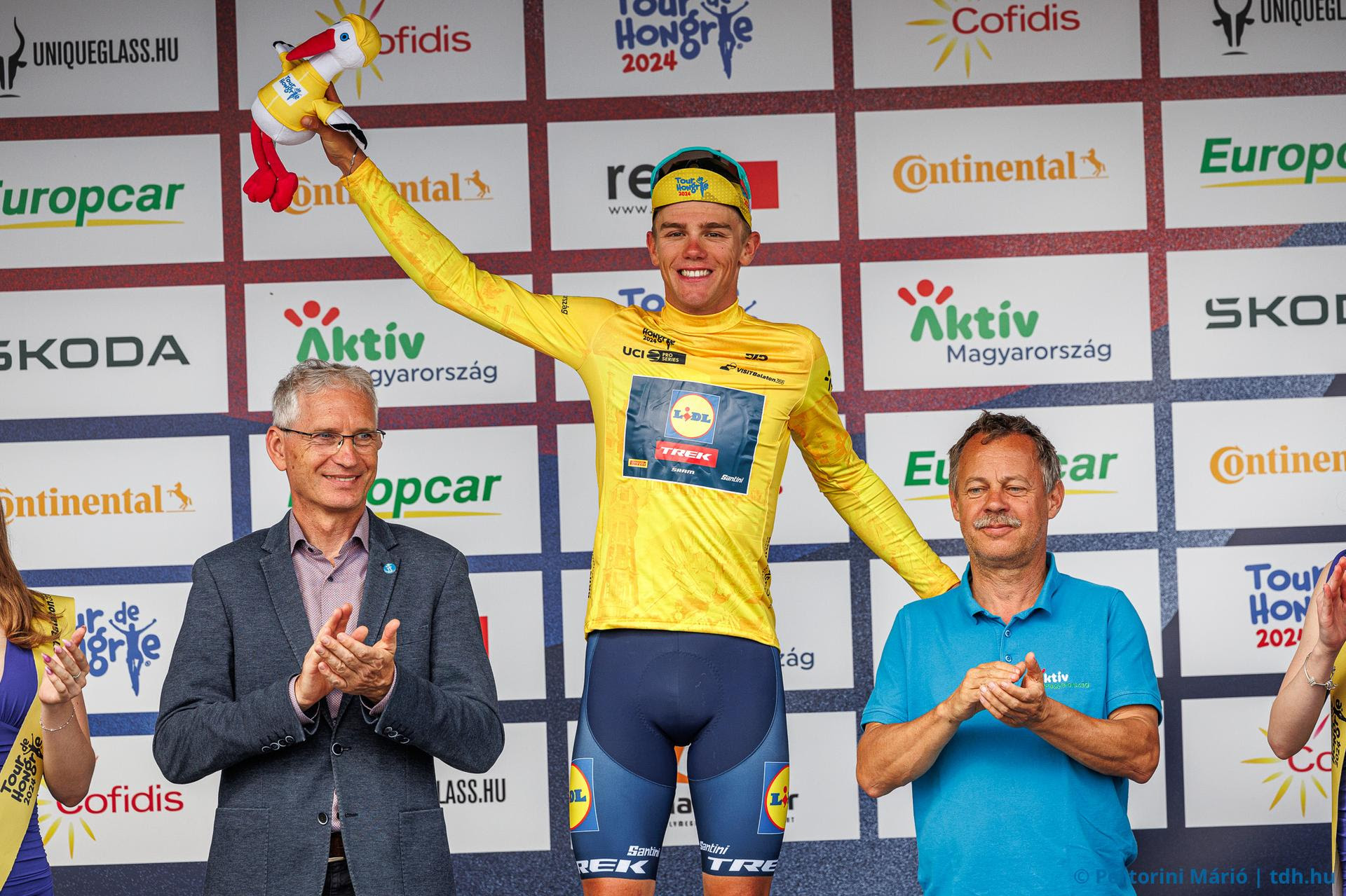 Thibau Nys vincitore del Tour of Hongrie 2024