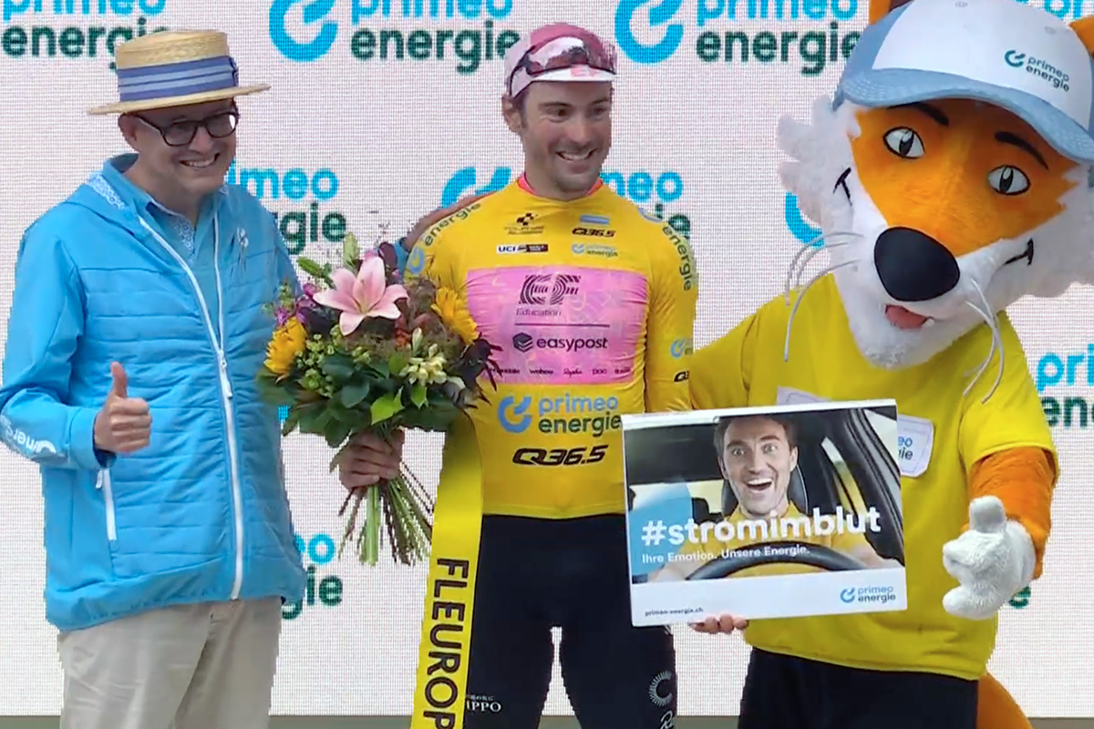 Alberto Bettiol è il nuovo leader del Tour de Suisse