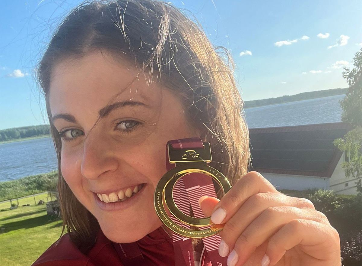 Anastasia carbonari campionessa lettone