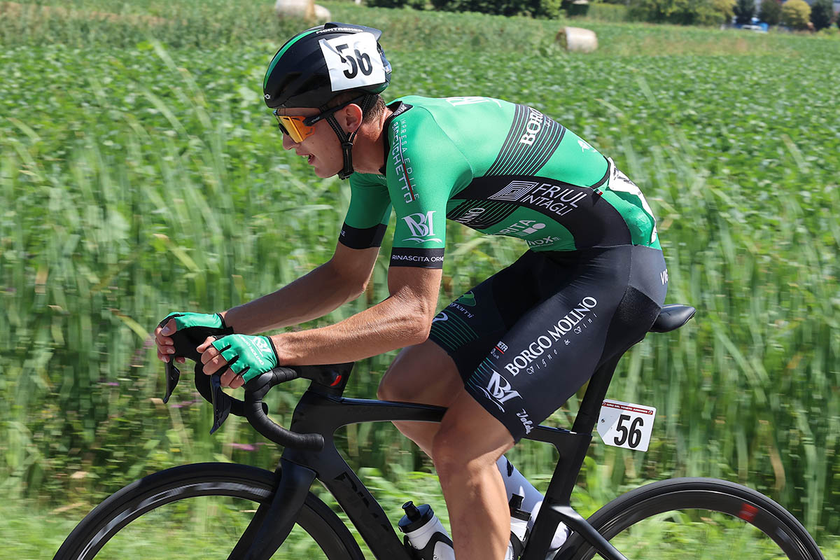 Andrea Montagner vince la seconda tappa del Giro della Valdera - credit Photors.it