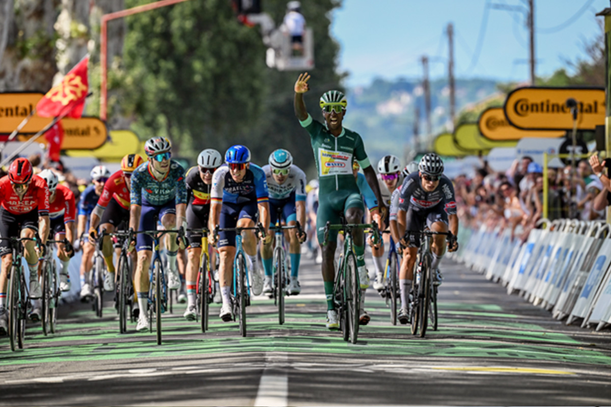 Biniam Girmay vince la 12° tappa del Tour de France - credit A.S.O. _ Billy Ceusters