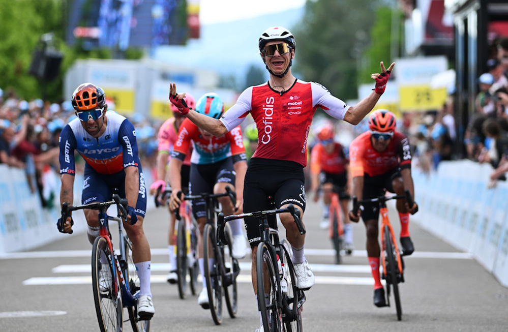 Bryan Coquard vince la seconda tappa del Tour de Suisse - credit Getty Images