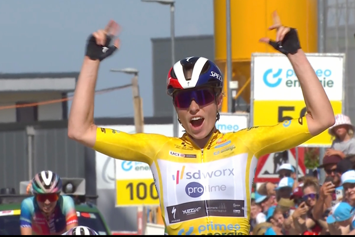 Demi Vollering vince la quarta e ultima tappa del Tour de Suisse 2024