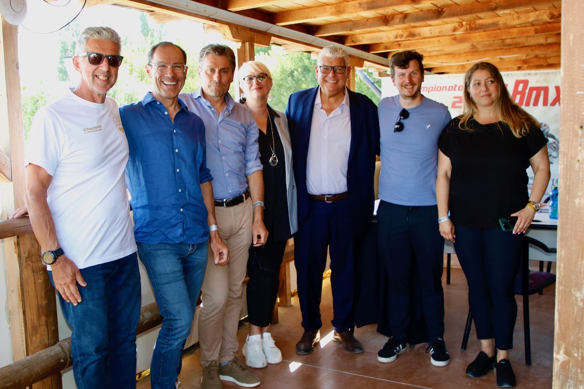 Intervista a Enrico Della Casa, presidente della UEC, presente a Verona per i Campionati Europei Bmx Racing 2024.-credit Photobicicailotto