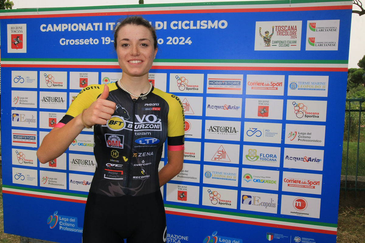Linda Sanarini, al comando della Tre Giorni Giudicarie Dolomiti dopo la Notturna Castel Romano - credit Flaviano Ossola