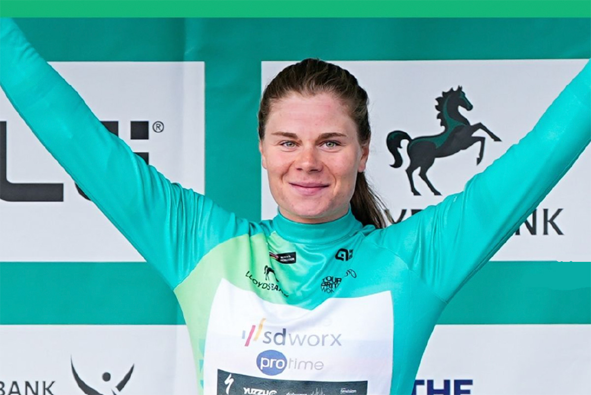 Lotte Kopecky, leader del Tour of Britain 2024 - credit Tour of Britain