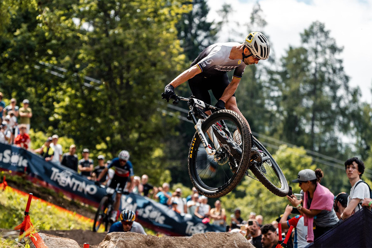 Nino Schurter vince per la nona volta in Val di Sole - credit Giacomo Podetti