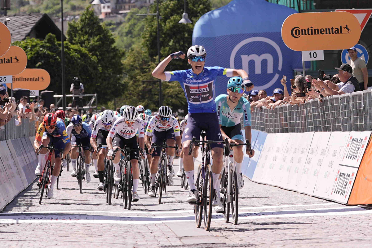 Paul Magnier vince la seconda tappa del Giro Next Gen - credit LaPresse