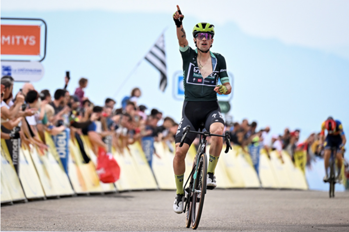 Primoz Roglic vince la sesta tappa del Criterium del Delfinato - credit ASO Billy Ceusterns