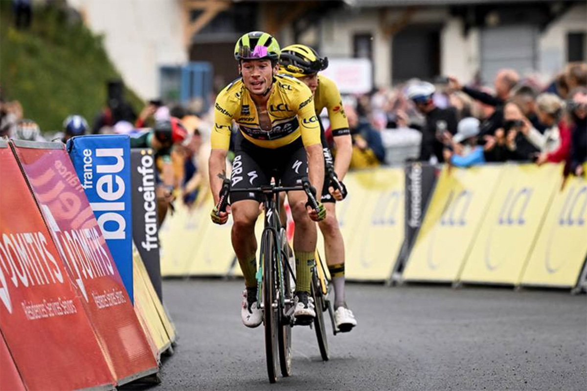 Primoz Roglic vince la settima tappa del Delfinato - credit ASO Billy Ceusters