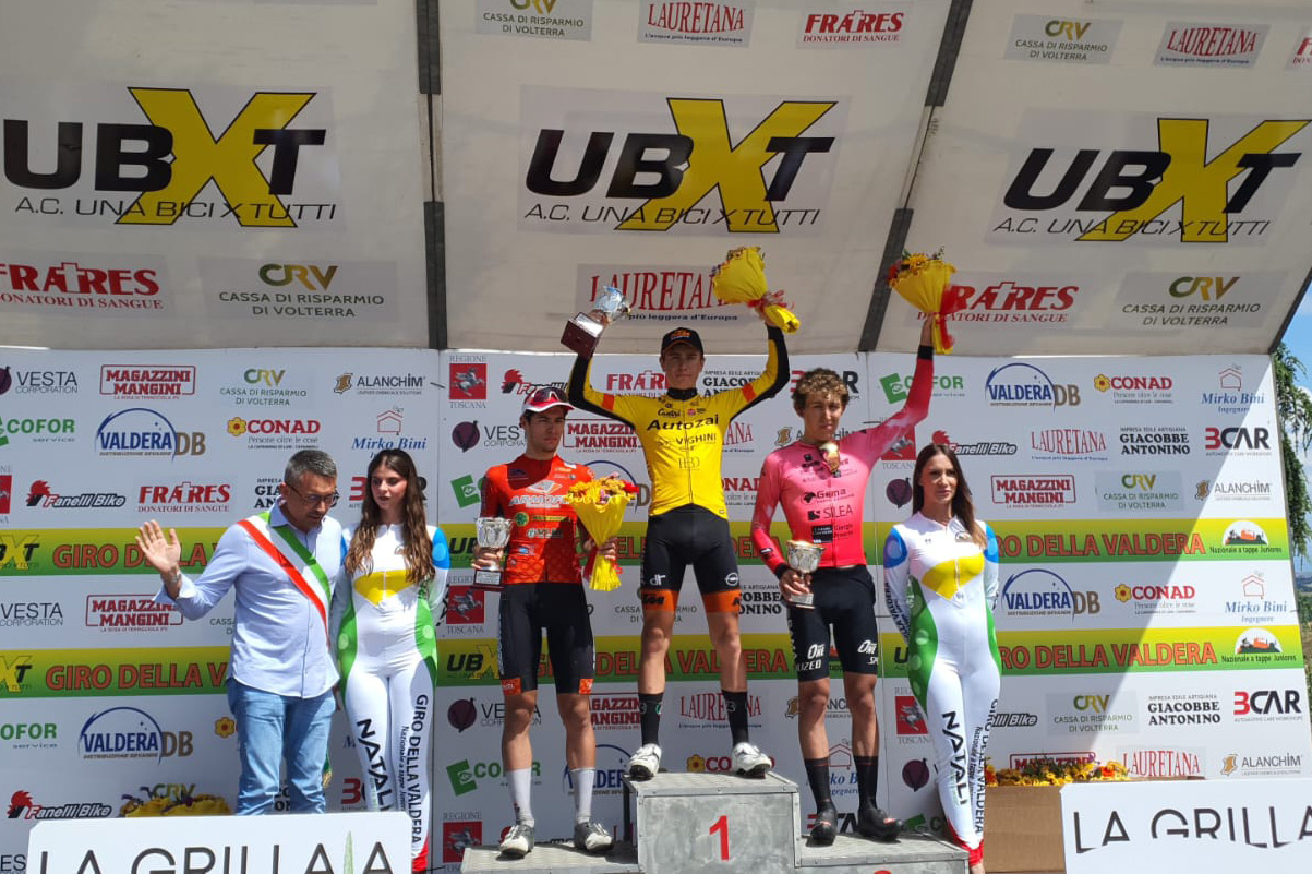 Tommaso Anastasia vince l'ultima tappa del Giro della Valdera