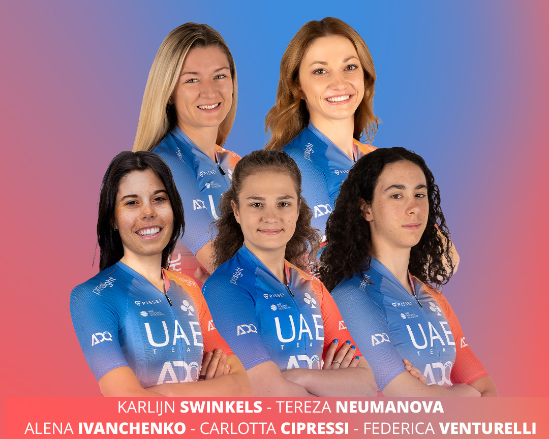 UAE Team ADQ per il Lotto Thuringen Ladies Tour