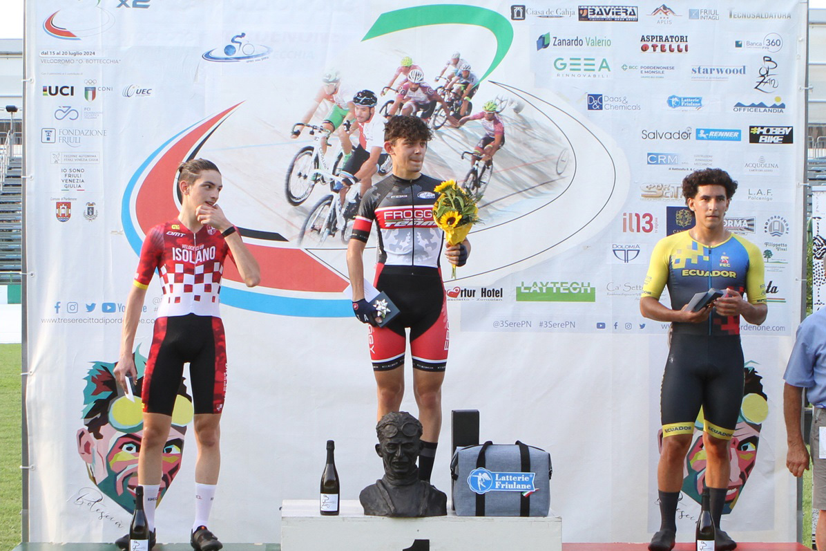 6 Giorni di Pordenone - nella seconda serata sugli scudi gli juniores Florillo e Badalamenti - credit Bolgan