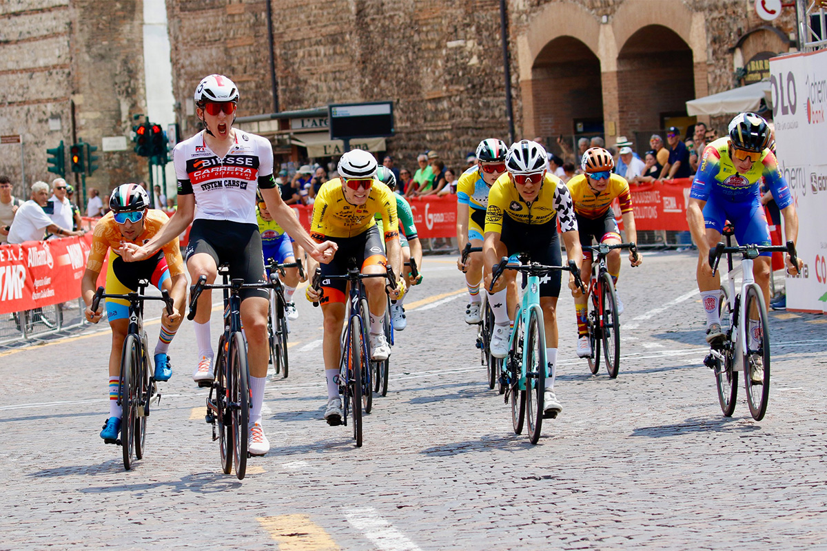Alessandro Milesi vince la seconda tappa del Giro del Veneto - credit Photobicicailotto
