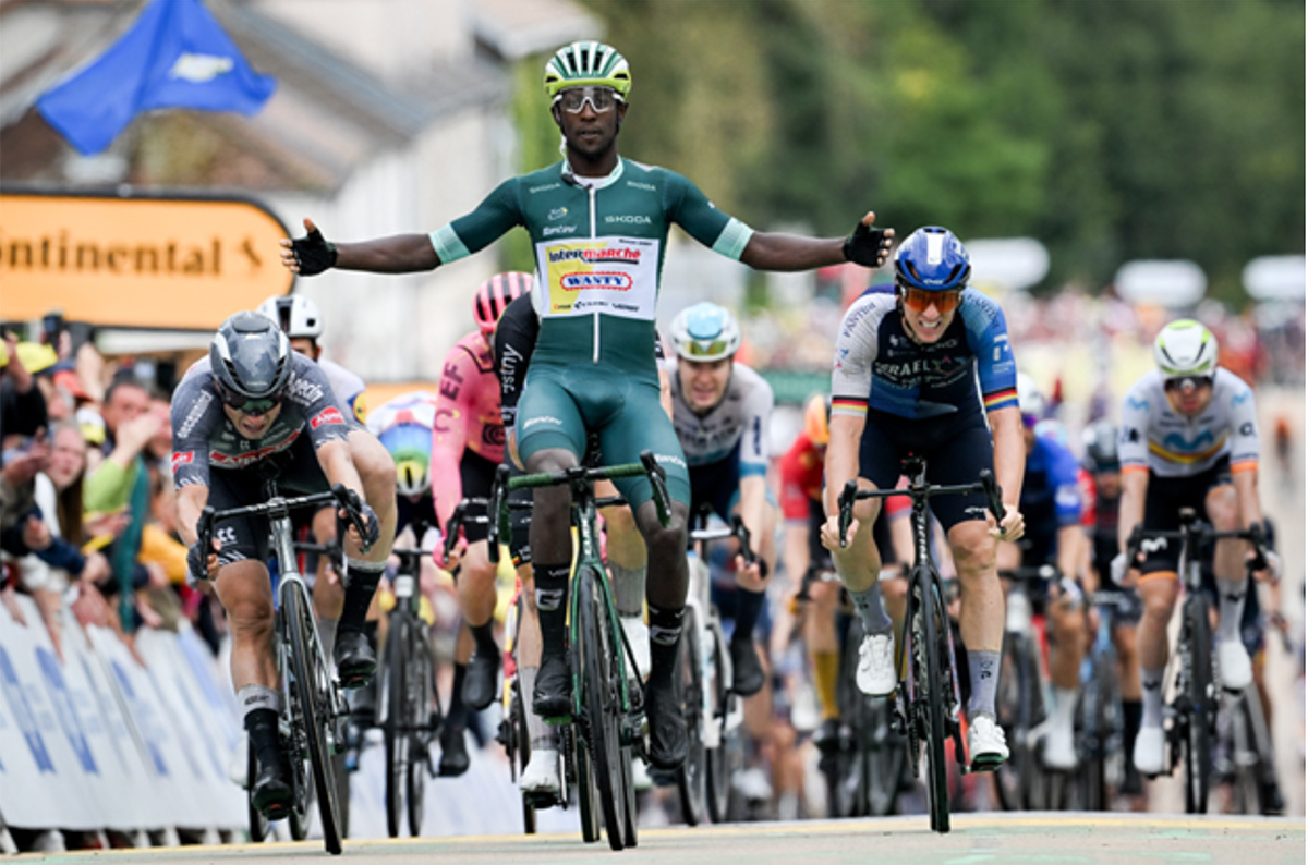 Biniam Girmay vince l'ottava tappa del Tour de France credit ASO Billy Ceusters
