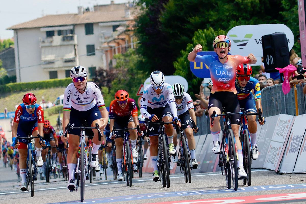 Chiara Consonni vince la seconda tappa del Giro d'Italia Women 2024 - credit Photobicicailotto