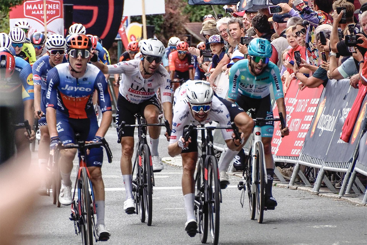 Davide De Pretto vince la prima tappa del Tour of Austria - credit Sprint Cycling Agency