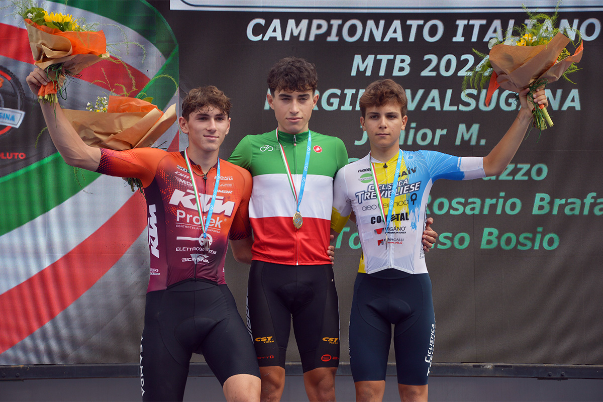 Giulio Peruzzo è il nuovo campione italiano mtb degli juniores