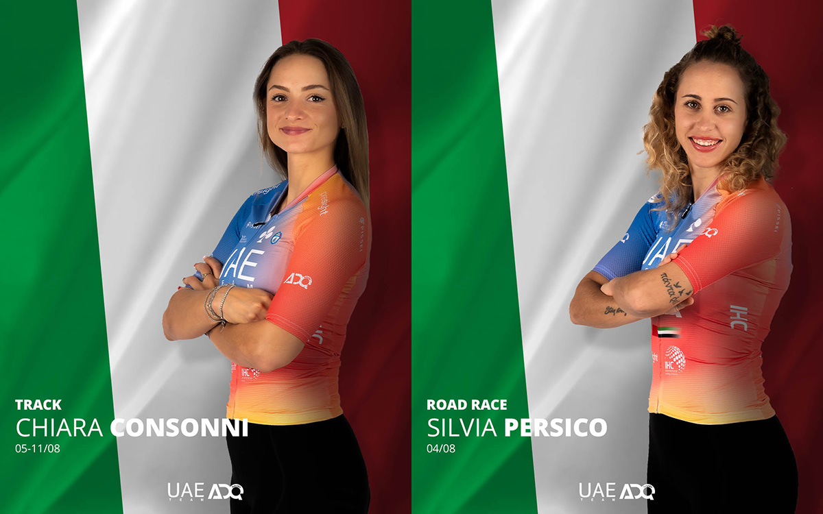 Le atlete di UAE Team ADQ per le Olimpiadi di Parigi 2024