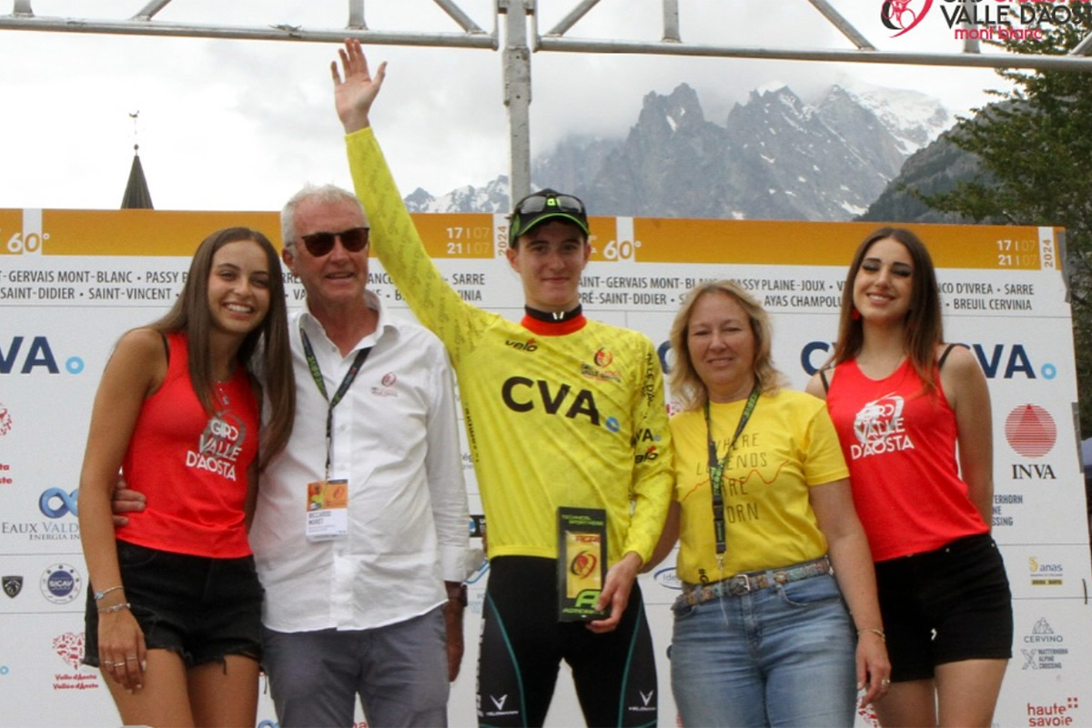 Ludovico Crescioli è il nuovo leader del Giro della Valle d'Aosta 2024