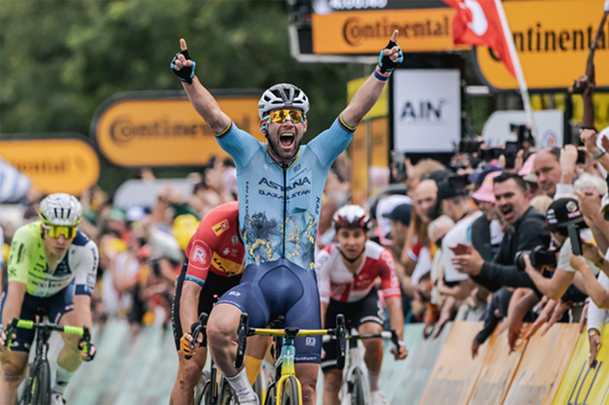 Mark Cavendish vince la quinta tappa del Tour de France 2024 - credit Charly Lopez