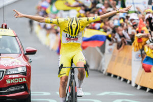 Tadej Pogacar vince a Isola 2000 la 19esima tappa del Tour de France - credit Charly Lopez
